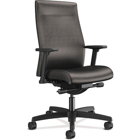 Juki Furniture Ignition Adjustable Back Height Task Chair, Black JU2483414